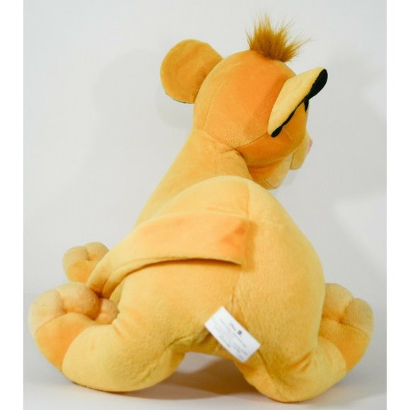 Vintage Disney Hasbro The Lion King Simba Cub Plush 20" Large Stuffed Animal Toy - Picture 5 of 8